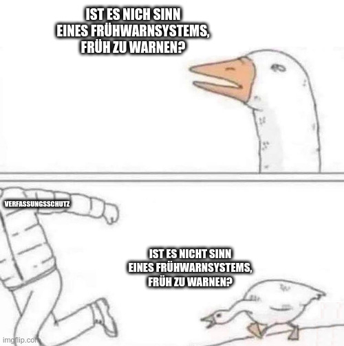 Verfassungsschutz warnt früh /s