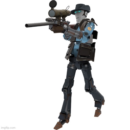 repost for sniper robot, ignore for Dawn to come back | image tagged in sniper bot | made w/ Imgflip meme maker