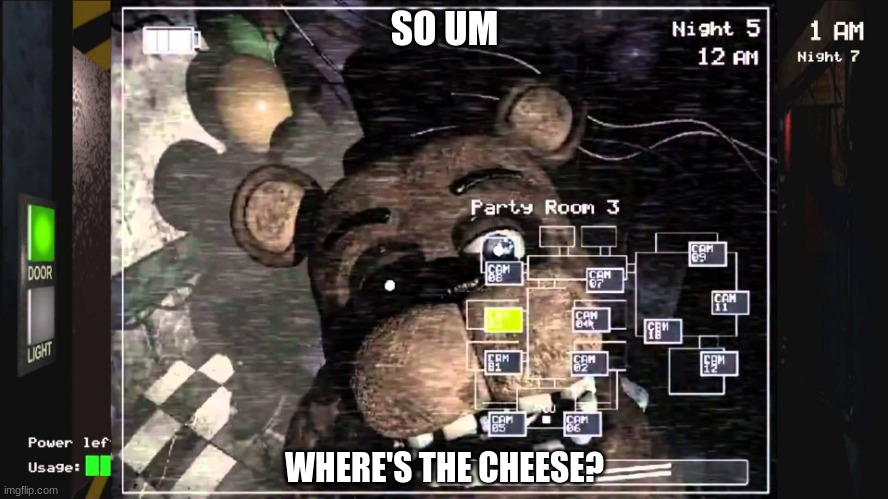 Freddies in FNAF 2 be like - Imgflip