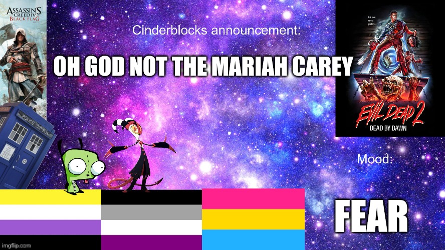 God no | OH GOD NOT THE MARIAH CAREY; FEAR | image tagged in lgbtq,christmas | made w/ Imgflip meme maker