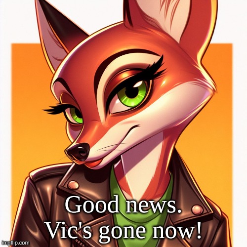 I've looked at where I've seen him comment on posts. he's been deleted finally. WOO!! now its just animevaccum. | Good news. Vic's gone now! | image tagged in war,victory,mepios,mepios sucks,cartoon,movie | made w/ Imgflip meme maker