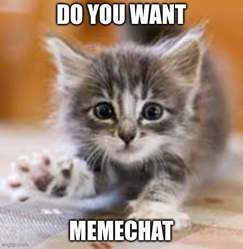 DO YOU WANT MEMECHAT | made w/ Imgflip meme maker