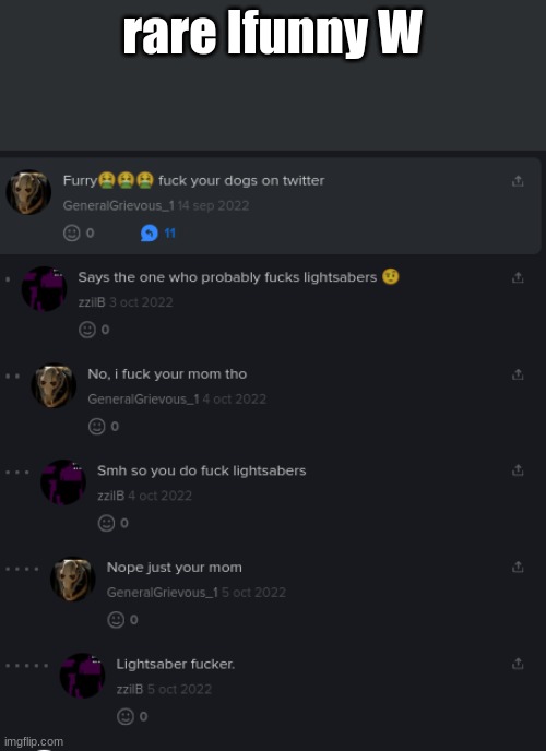 rare Ifunny W | made w/ Imgflip meme maker