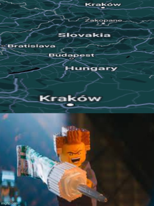 THE KRAGLE! | image tagged in memes,countries,europe,lego,lego movie,the lego movie | made w/ Imgflip meme maker