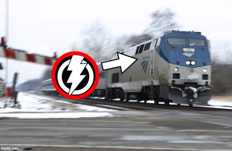 Fast amtrak | image tagged in fast amtrak | made w/ Imgflip meme maker