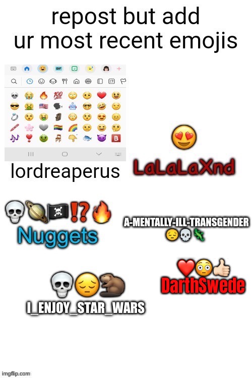 ❤️😳👍🏻
DarthSwede | made w/ Imgflip meme maker