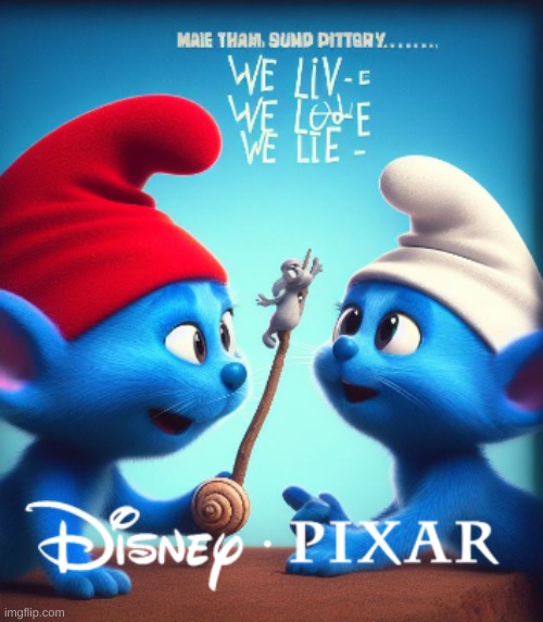 This movie is going to be fire | image tagged in blue smurf cat,fun,meme | made w/ Imgflip meme maker