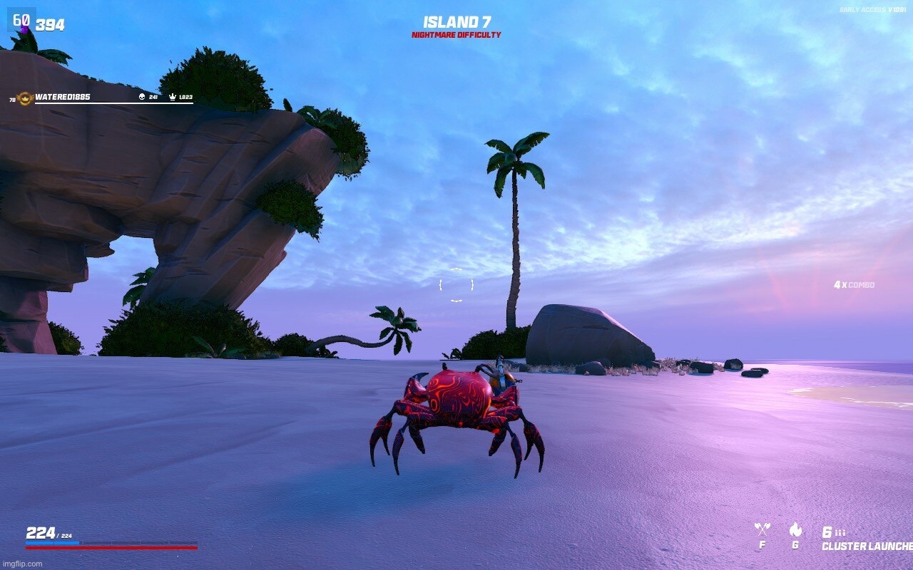 Crab Champions is truly a game - Imgflip