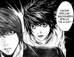 yagami spelled backwards Blank Meme Template