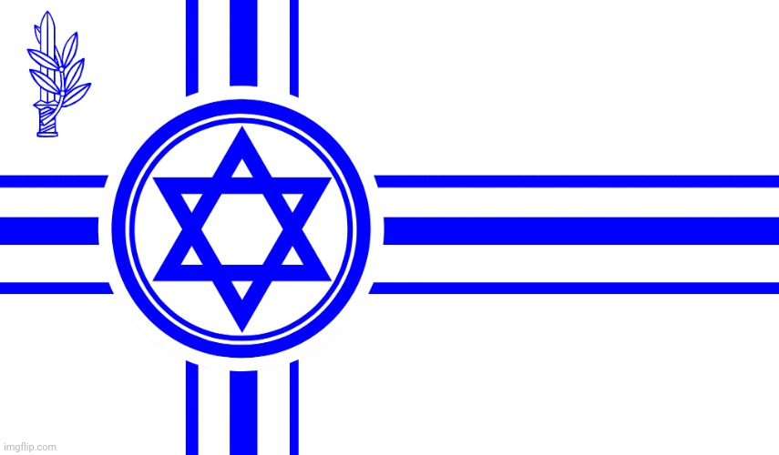 israel nazi flag Blank Meme Template