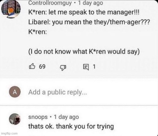 made w/ Imgflip meme maker