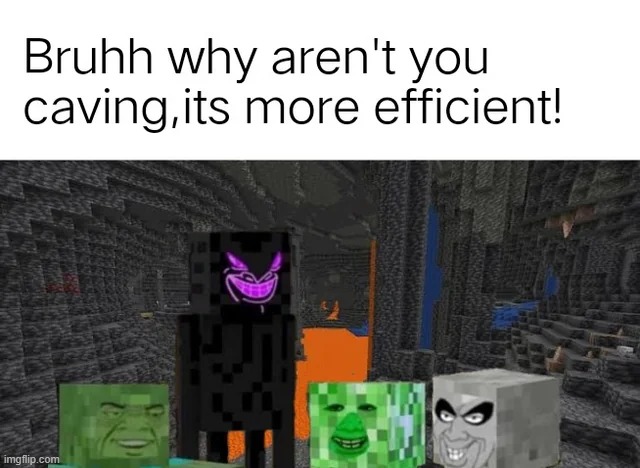 That's why... | image tagged in minecraft,memes,funny | made w/ Imgflip meme maker