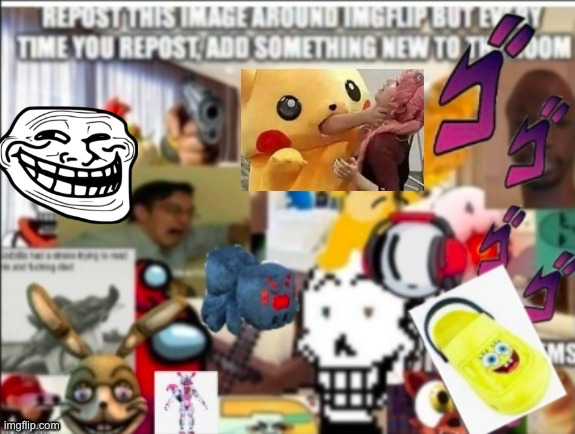 Repost Blank Meme Template