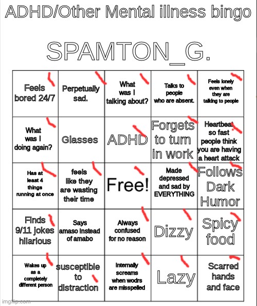 SPAMTON Bingo | image tagged in spamton bingo | made w/ Imgflip meme maker