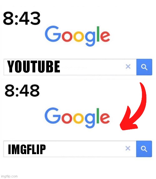 google before vs after who winner ? | YOUTUBE; IMGFLIP | image tagged in google before after | made w/ Imgflip meme maker
