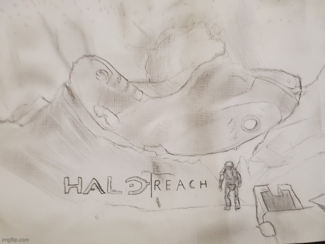 Halo Reach Artwork | image tagged in halo,halo reach,art | made w/ Imgflip meme maker