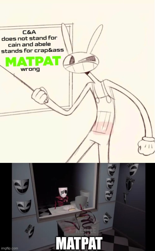 funny | MATPAT | image tagged in the amazing digital circus,matpat,game theory | made w/ Imgflip meme maker