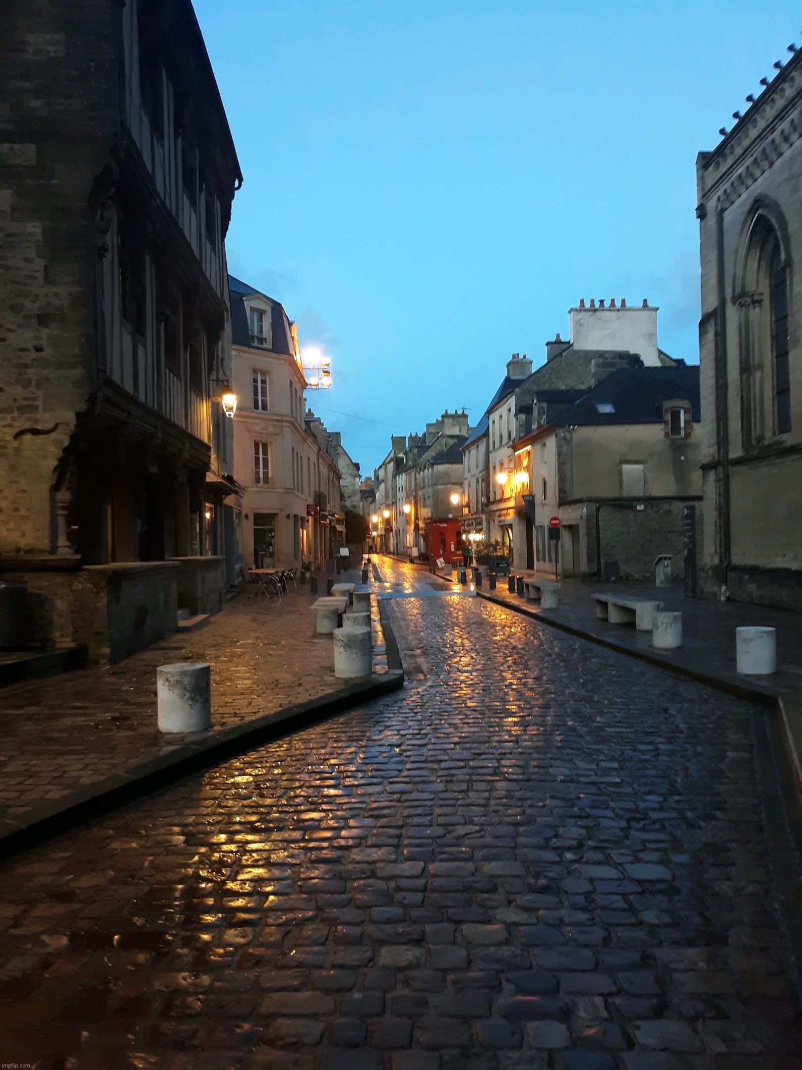 France at Dusk | image tagged in picture,france | made w/ Imgflip meme maker