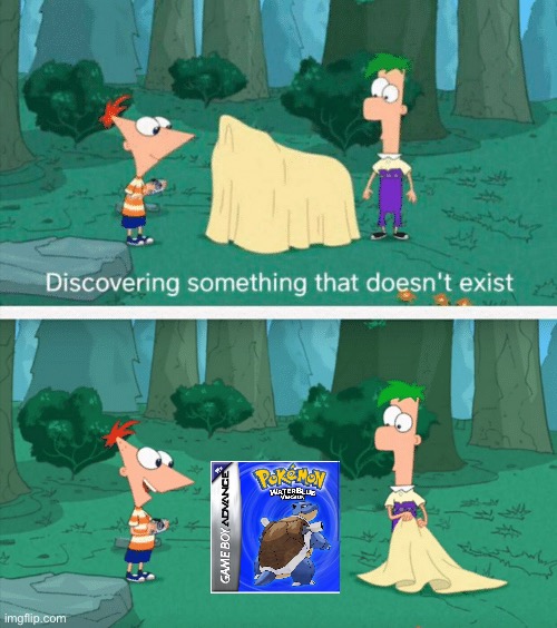 Discovering something that doesn't exist | image tagged in discovering something that doesn't exist | made w/ Imgflip meme maker