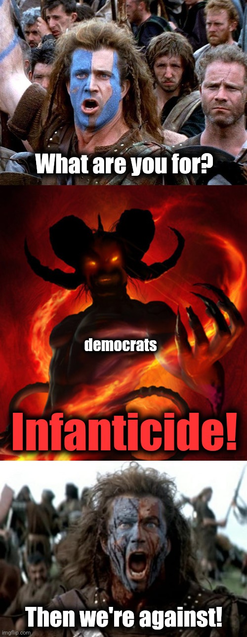 They're saying the 2024 election will be about only one issue | What are you for? democrats; Infanticide! Then we're against! | image tagged in memes,election 2024,democrats,abortion,infanticide | made w/ Imgflip meme maker