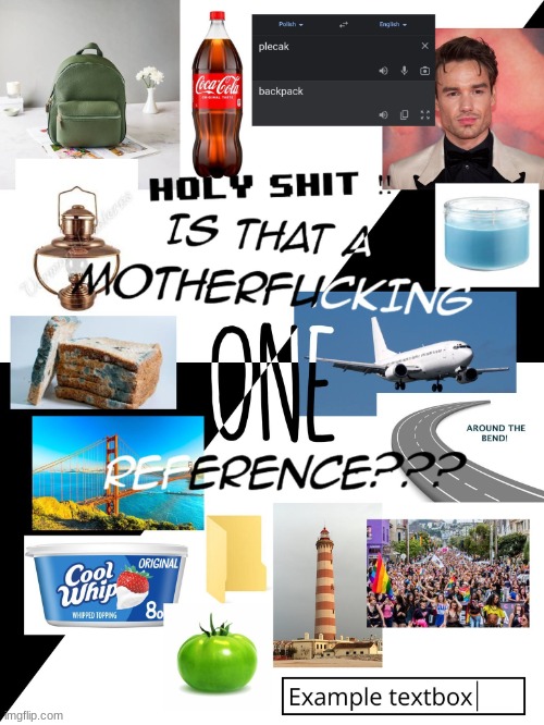 HOLY SHIT IS THAT A MOTHERFUCKING ONE REFERENCE??? | image tagged in holy shit is that a motherfucking one reference | made w/ Imgflip meme maker