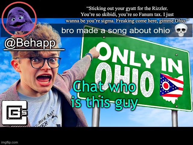 Really shit temp | Chat who is this guy | image tagged in really shit temp | made w/ Imgflip meme maker