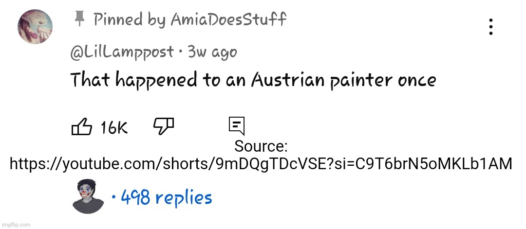 For context it was a video about people getting attacked for having different artstyles | Source: https://youtube.com/shorts/9mDQgTDcVSE?si=C9T6brN5oMKLb1AM | made w/ Imgflip meme maker