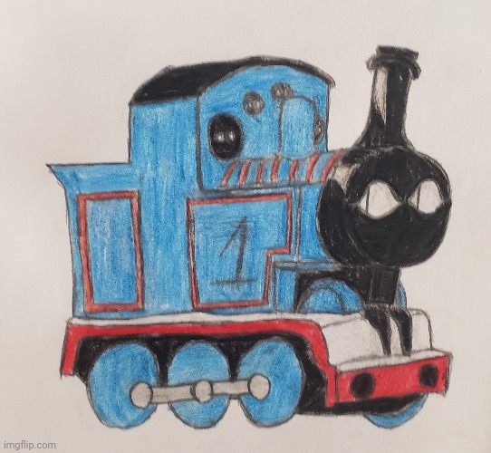 Nostalgia | image tagged in thomas the tank engine,virus,drawing | made w/ Imgflip meme maker