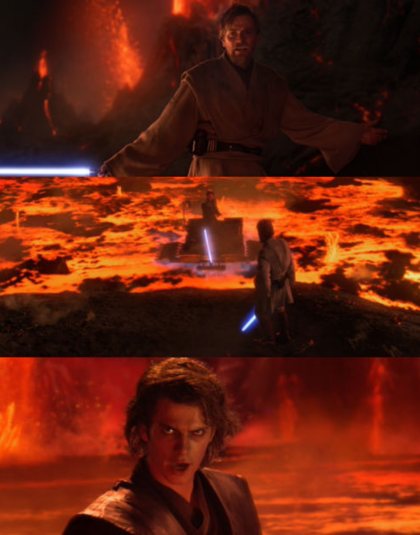 High Quality I have the highground Blank Meme Template