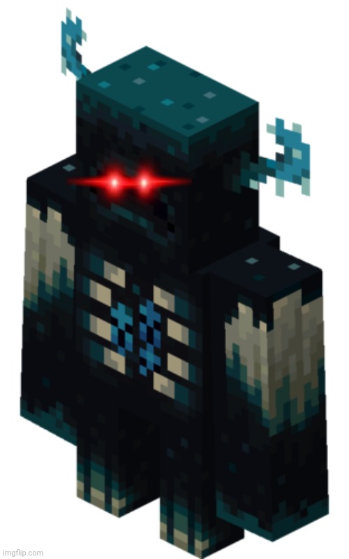 Minecraft Warden | image tagged in minecraft warden | made w/ Imgflip meme maker