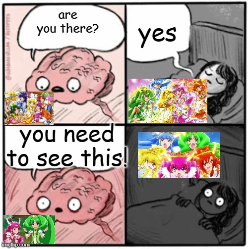 Brain Before Sleep | yes; are you there? you need to see this! | image tagged in brain before sleep | made w/ Imgflip meme maker