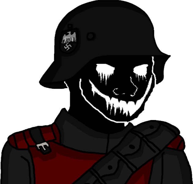 High Quality Wojak Anti-Fandom Wehrmacht Soldier Monster Blank Meme Template