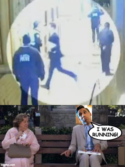 Dangerously funny. | image tagged in josh hawley running like a little bitch,memes,forrest gump | made w/ Imgflip meme maker
