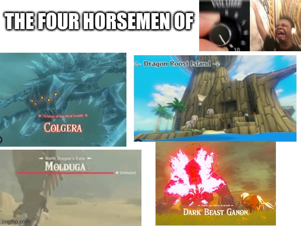 THE FOUR HORSEMEN OF | made w/ Imgflip meme maker