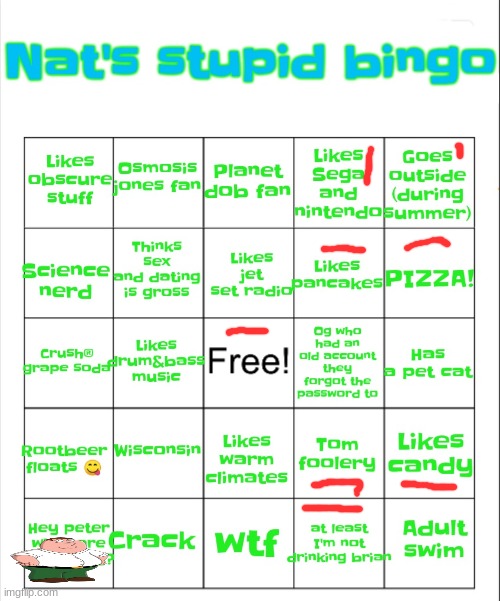 This bingo sucks | image tagged in nat's stupid bingo | made w/ Imgflip meme maker