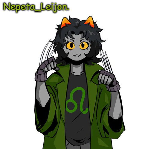 High Quality Nepeta announcement temp Blank Meme Template