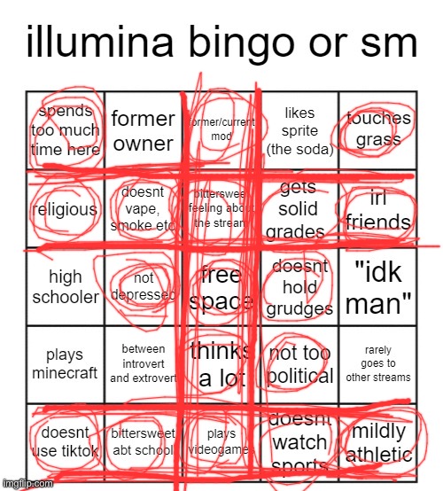 wowie zowie, 3 bingos | image tagged in illumina bingo v2 | made w/ Imgflip meme maker