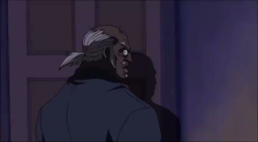 High Quality Powerful Uncle Ruckus at work here Blank Meme Template