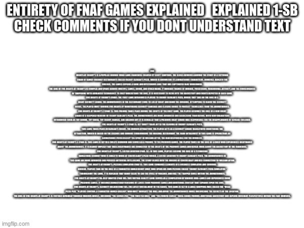 If you dont understand text check comments | image tagged in fnaf,fnaflore,memes,lol,fnaf_lore,20k | made w/ Imgflip meme maker
