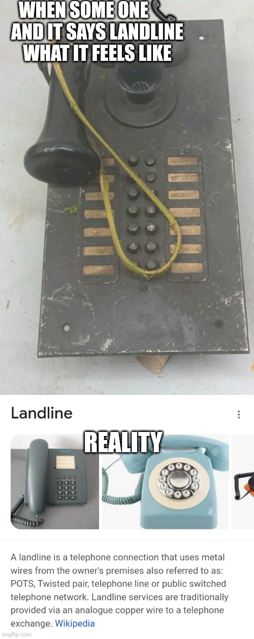 Facts of phone | WHEN SOME ONE 📞 AND IT SAYS LANDLINE WHAT IT FEELS LIKE; REALITY | image tagged in phone call,funny memes,iphone | made w/ Imgflip meme maker