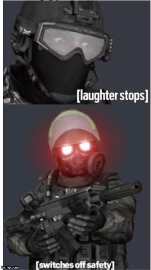 High Quality Laughter stops Blank Meme Template