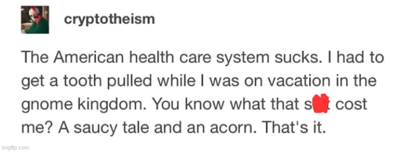 healthcare | image tagged in dnd,repost | made w/ Imgflip meme maker