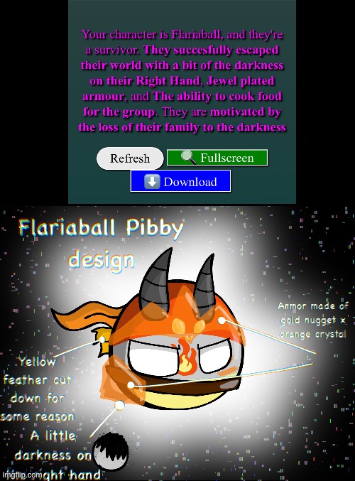 New design for an upcoming Pibby AU | image tagged in learning,with,pibby,why are you reading the tags,this is worthless | made w/ Imgflip meme maker