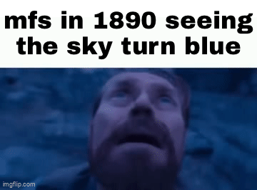 William Dafoe looking up - Imgflip