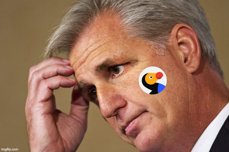 Kevin McCarthy, America's most incompetent Speaker-In-Waiting | image tagged in kevin mccarthy america's most incompetent speaker-in-waiting | made w/ Imgflip meme maker