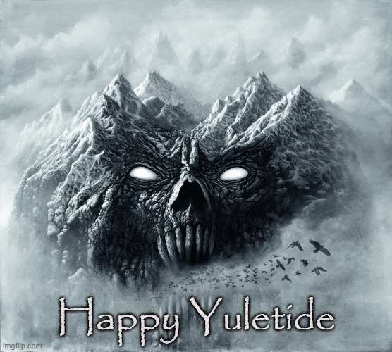 Winter Solstice | Happy Yuletide | image tagged in yule,satanic,winter,pagan,yuletide,southern cross | made w/ Imgflip meme maker