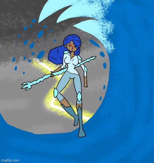 Here's pearl's full drawing, traced and colored (with her permission) | made w/ Imgflip meme maker