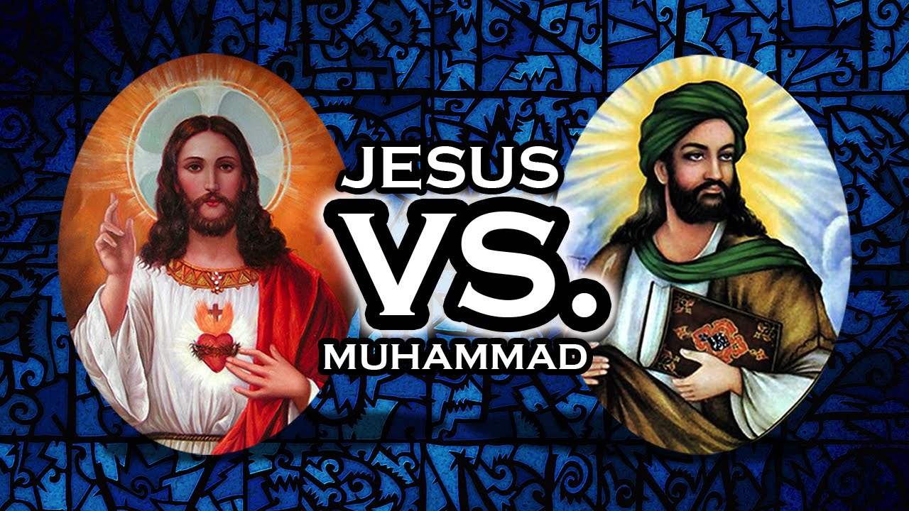 High Quality Jesus vs Muhammad Blank Meme Template
