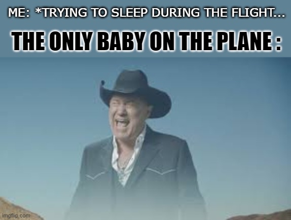 "we wish you a nice flight" | ME: *TRYING TO SLEEP DURING THE FLIGHT... THE ONLY BABY ON THE PLANE : | image tagged in aaaaaaaaaaaaaaaaaaaaaaaaaaa | made w/ Imgflip meme maker
