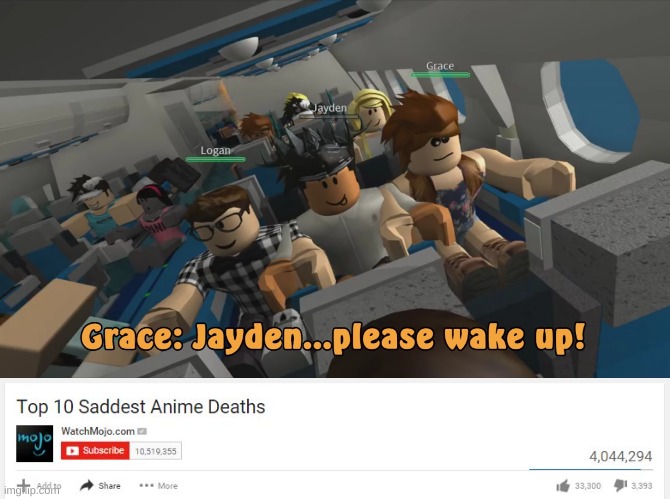 Who remembers this video? | image tagged in saddest anime deaths,roblox,memes | made w/ Imgflip meme maker